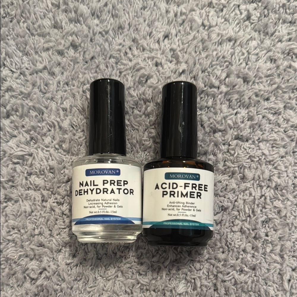 Nail Prep Dehydrator and Acid-Free Primer Set